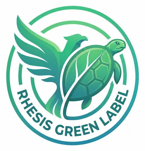 Logo Rhesis Green Label